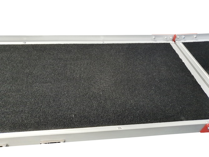 NOBBY Alu Hunderampe L x B x H: 152 x 36 x 3,5 cm