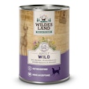 Vorschaubild Wildes Land Hundenassfutter 400g