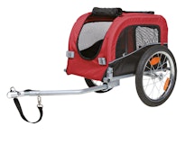 TRIXIE Fahrrad-Anhänger schwarz/rotZubehörbild