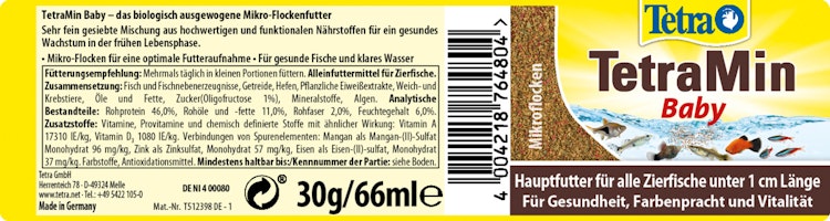 Tetra TetraMin Baby