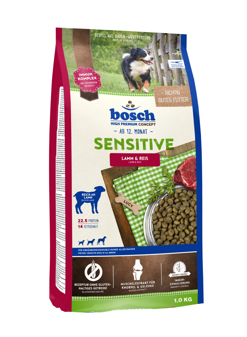 bosch Sensitive Lamm & Reis Hundetrockenfutter