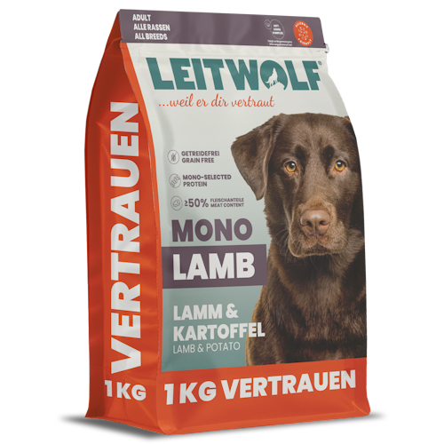 LEITWOLF MONO Lamm mit Kartoffeln