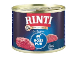RINTI Singlefleisch Exclusive 185g Dose Hundenassfutter