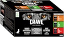 Vorschaubild CRAVE Huhn & Truthahn, Lachs & Rind, Lachs & Truthahn Multipack 6 x 400 Gramm Hundenassfutter