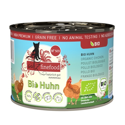 catz finefood Bio 6 x 200g Katzennassfutter