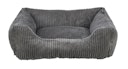 Vorschaubild TRIXIE Vital Bett Jonna, Cordplüsch, eckig, 80 × 60 cm, dunkelgrau