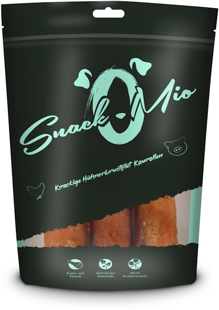 SnackOMio Kaurolle 3 Stück 150 Gramm HundesnackVorschaubild