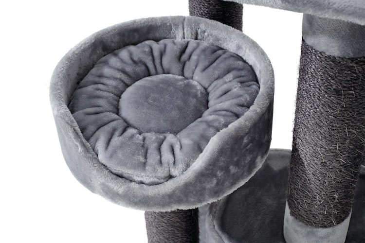 NOBBY Kratzbaum "KYLA" hellgrau; 80 x 50 x 209 cm