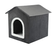 TRIXIE Höhle Livia, 50 × 50 × 54 cm, dunkelgrau/weiß