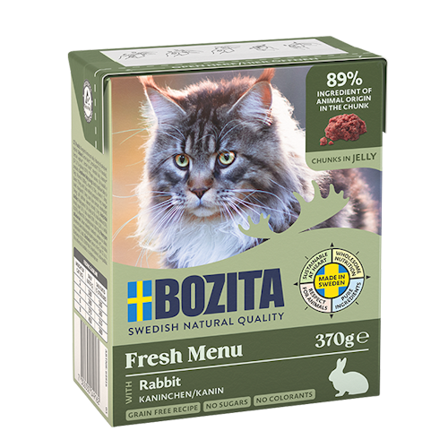 Bozita Häppchen in Gelee 370 Gramm Katzennassfutter