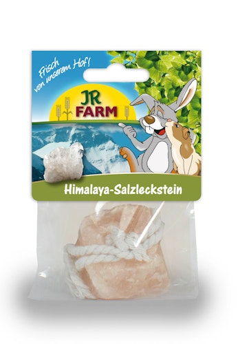 JR FARM Nager Himalaya Salzleckstein 80g Nahrungsergänzung für Kleintiere