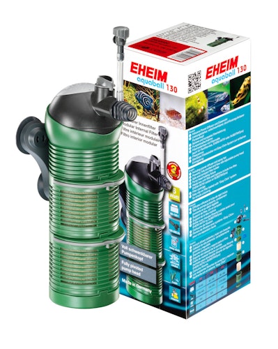 EHEIM 2402 aquaball 130 Innenfilter mit Filtermasse
