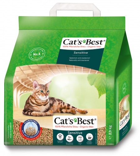 CAT'S BEST Sensitive 2,9kg (8 Liter) Katzenstreu