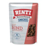 Rinti Kennerfleisch Snackies Rind 225g Hundesnack