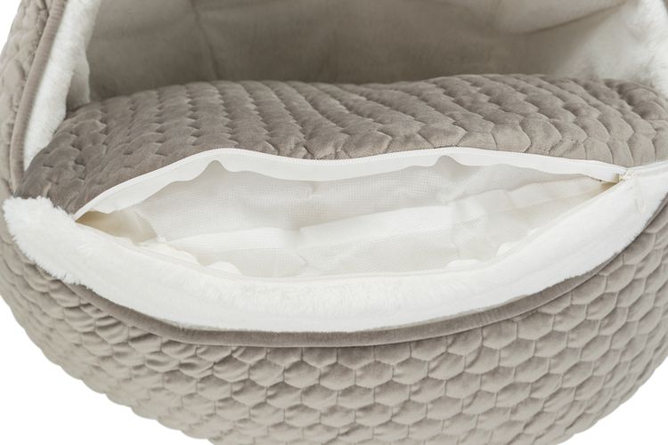 TRIXIE Höhle Livia, ø 55 × 45 cm, taupe/creme