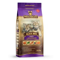 WOLFSBLUT Black Bird Puppy Truthahn mit Süßkartoffel Hundetrockenfutter