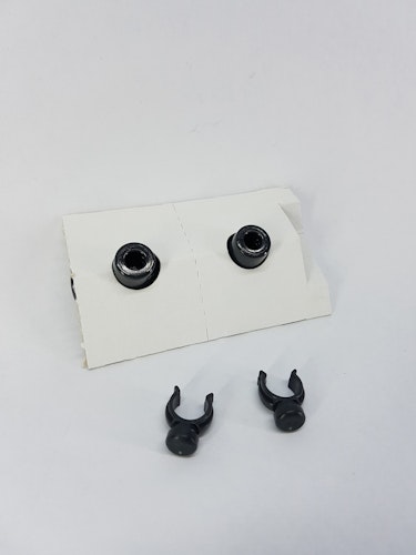 EHEIM Sauger mit KleMillimeterbügel (2 Stück) für Schlauch ø 9/12 Millimeter Zubehör