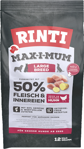 RINTI Max-i-mum Large Breed Hundetrockenfutter