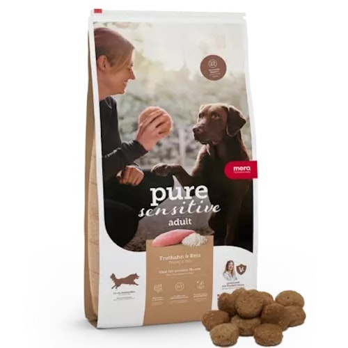 Mera Dog PURE Sensitive Truthahn/Reis Hundetrockenfutter