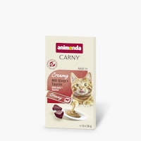 animonda Carny Adult Creme Rind+Taurin 6x16g Katzensnack