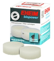 EHEIM Aquarium Filterpatrone für Innenfilter 2206, aquaball 45 und biopower 160 - 240 2 Stück