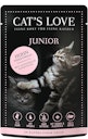 Vorschaubild Cat's Love Junior 85g Beutel Katzennassfutter