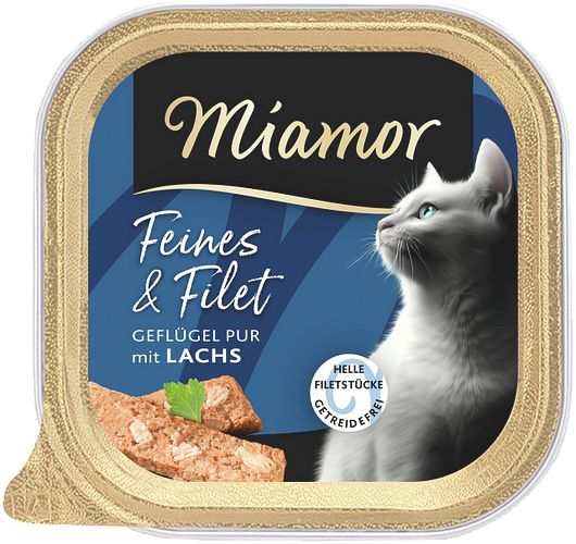 Miamor Feine Filets Adult 100g-Schale Katzennassfutter