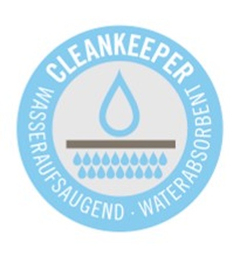 Wolters Cleankeeper DOORMAT Dunkelgrau Hundematte