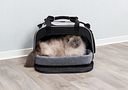 Vorschaubild TRIXIE Wohn- und Transporttasche Valery, 29 × 31 × 49 cm, schwarz/grau