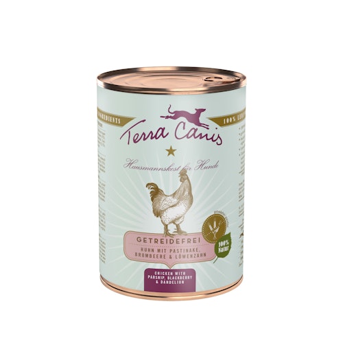 Terra Canis Getreidefrei 400g Dose Hundenassfutter