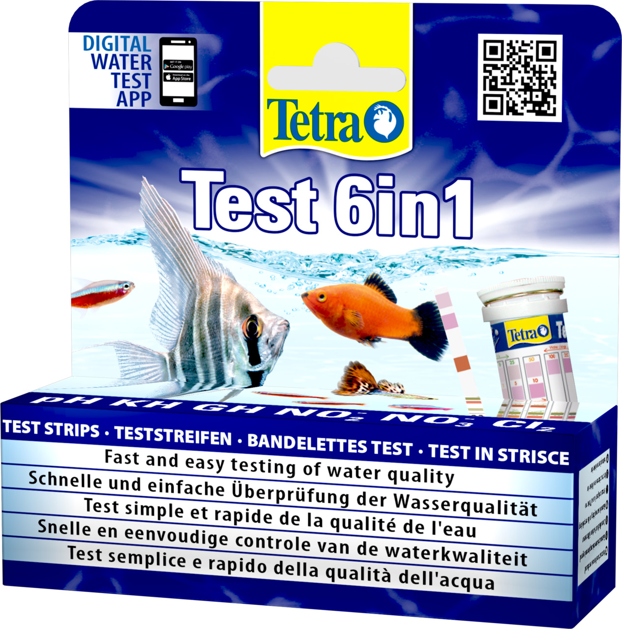 Tetra Teststreifen 6+1