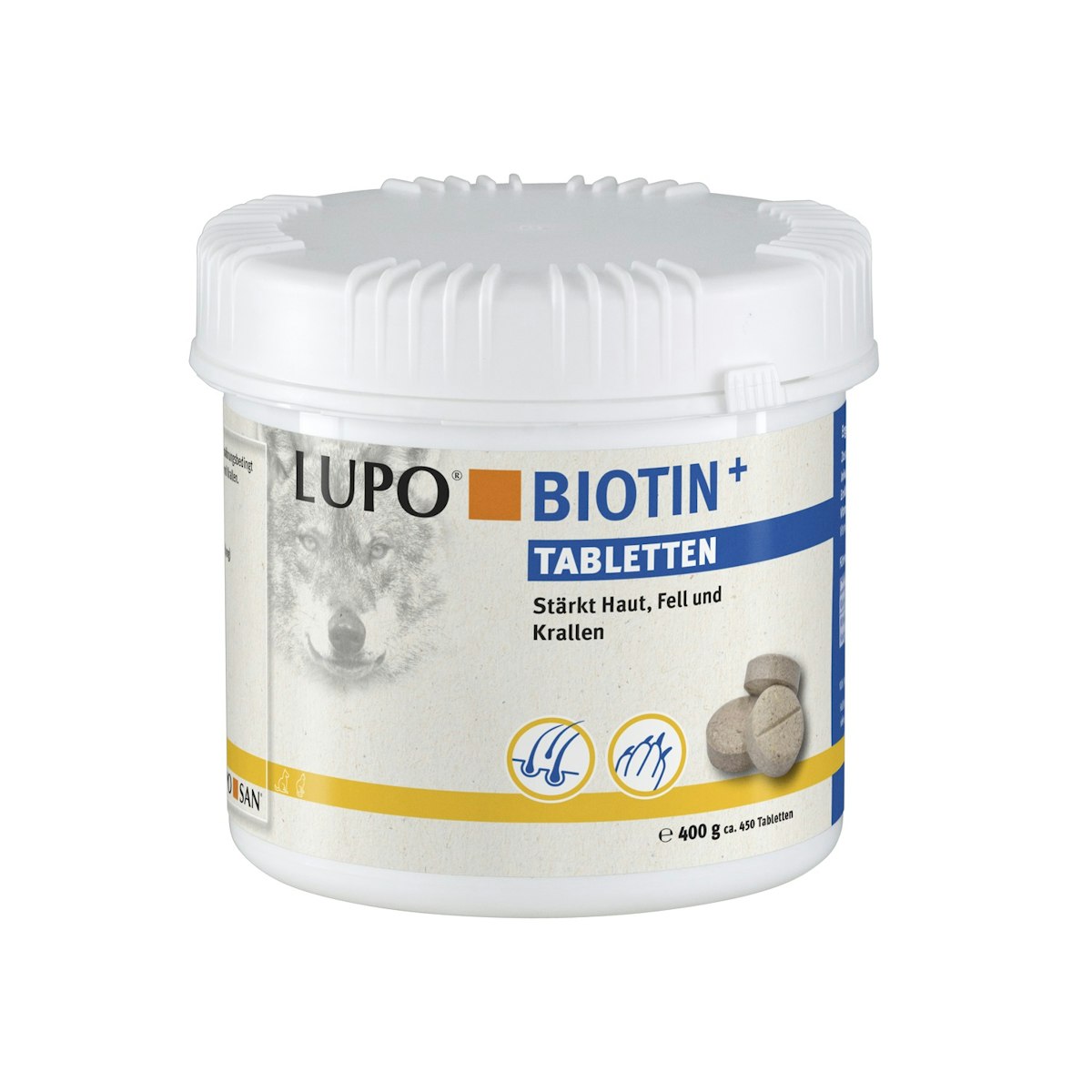 Luposan Biotin+ Tabletten Biotin+ Tabletten 450 Stück (400g)