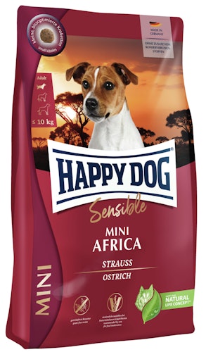 HAPPY DOG Supreme Mini Africa Hundetrockenfutter