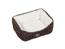 NOBBY Komfortbett "NEIKU" braun / weiß 45 x 40 x 18 cm