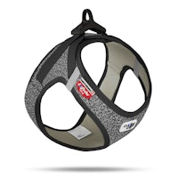 Curli Clasp Vest Geschirr Merino schwarz Hundegeschirr