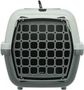 Vorschaubild TRIXIE Transportbox Capri 2, recycelt, XS–S: 37 × 34 × 55 cm, anthrazit/grau-grün
