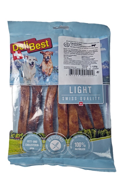 DeliBest Kaustreifen Muschel HundesnacksVorschaubild