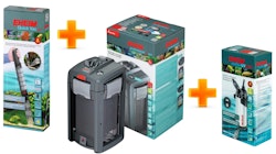 EHEIM Außenfilter Pfrofessional 4+ 350T & ReeflexUV 500 UV-Klärer & Schlammabsauger  -  Vorteils-Paket