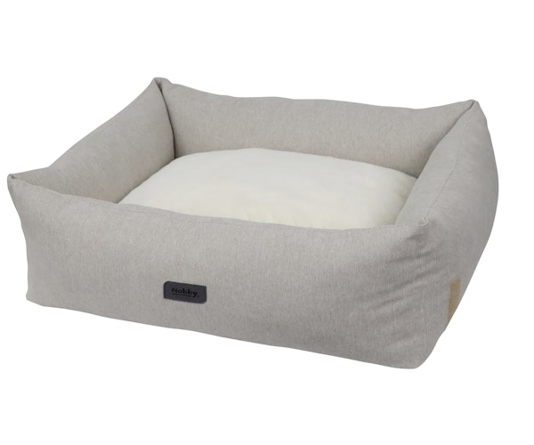 NOBBY Komfortbett mit Höhle "ILANA" beige; L x B x H: 60 x 50 x 16 cm