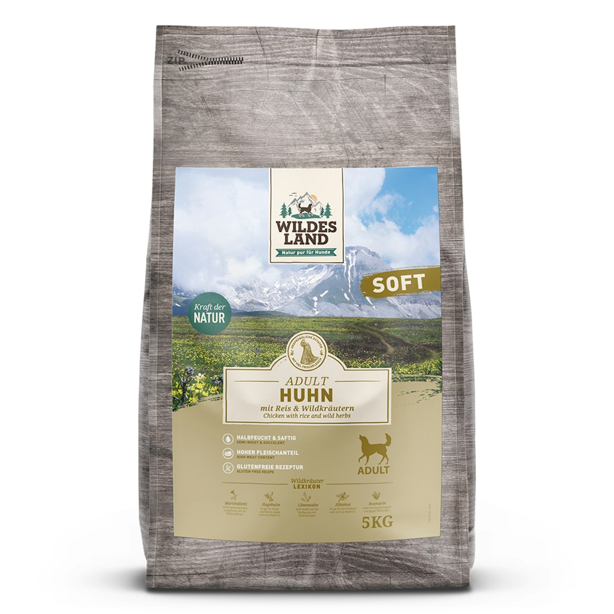 Wildes Land Ente SOFT Hundetrockenfutter WL Huhn SOFT 5kg Hundetrockenfutter Wildes Land Ente SOFT Hundetrockenfutter WL Huhn SOFT 5kg Hundetrockenfutter
