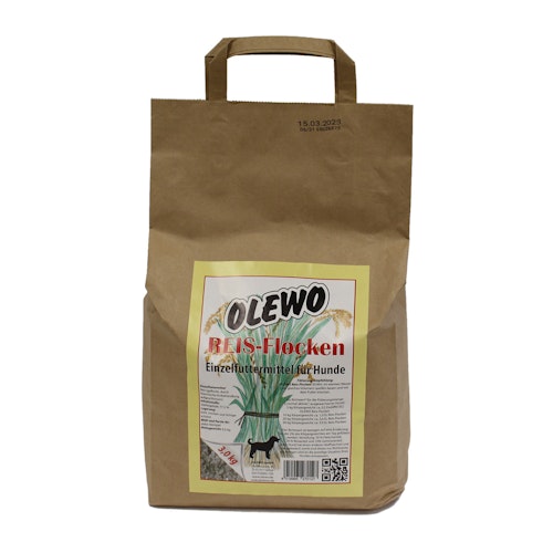 OLEWO Reis-Flocken Hundezusatzfutter