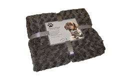 NOBBY Fleece Plaid "SUPER SOFT" braun M 100 x 150 cm