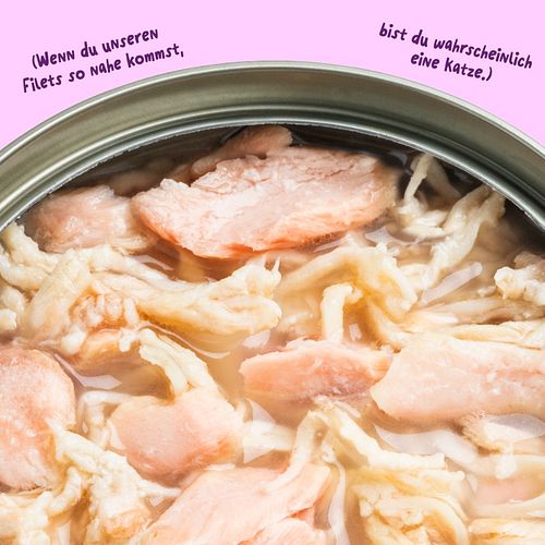 Edgard&Cooper Frischer Lachs und Huhn 70g Katzenfeuchtfutter