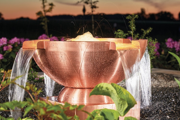 Oase Kupferschale Rund 90