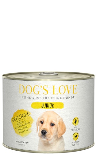 Dog's Love Junior 200g Dose Hundenassfutter
