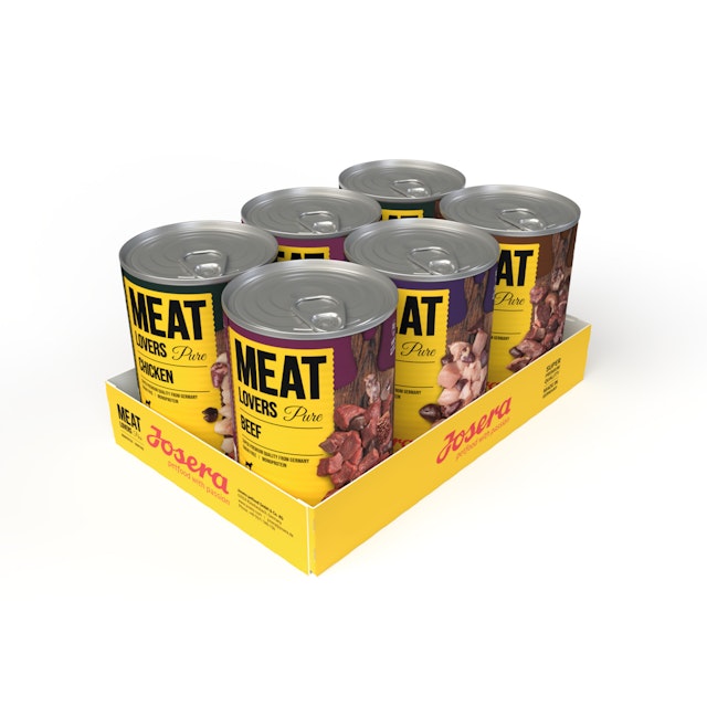 Josera Pure 800 Gramm HundenassfutterVorschaubild