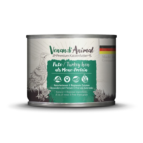 Venandi Animal Monoprotein 200g Katzennassfutter