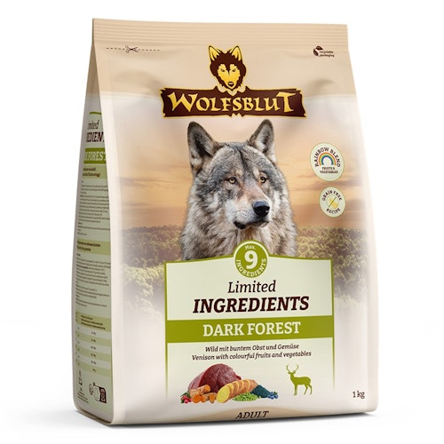 Wolfsblut Limited Ingredients 1kg Dark Forest Adul