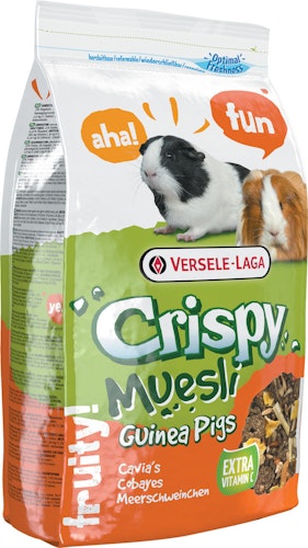Crispy Muesli - Guinea Pigs 1kg Kleintierfutter für Meerschweinchen