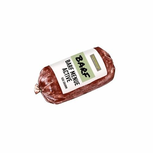 Die Futtermacher Barf Menü Aktiv Spezialfutter / Frostfutter für Hunde